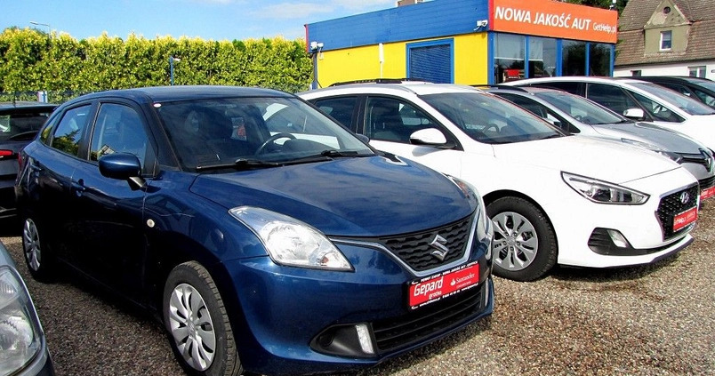 Suzuki Baleno cena 36898 przebieg: 180964, rok produkcji 2017 z Małomice małe 172